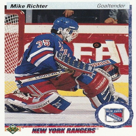 Mike Richter Hockey Card Collection - Picture 9 of 13
